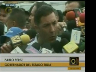 下载视频: El gobernador del Zulia, Pablo Pérez, expresó su apoyo a Man