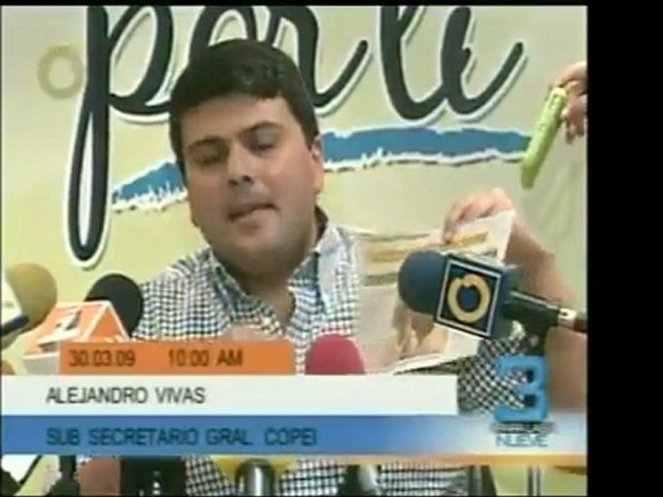 COPEI denuncia que las políticas del gobierno no van de acue