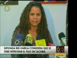 La Diputada Iris Varela dijo que el PSUV en T�chira deber�a