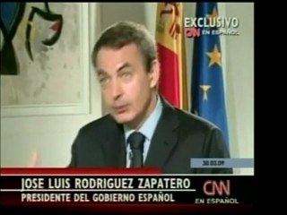 Ante la nacionalización del Banco de Venezuela, Zapatero se