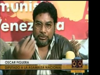 Oscar Figuera dijo que no es delito tener  información sobre