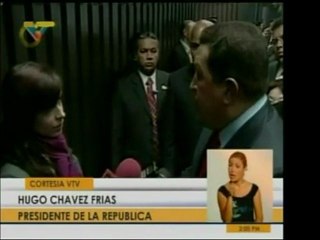 El Presidente Chavez dice que no tiene razones para dudar de