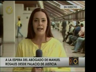 Télécharger la video: La defensa de Rosales llegó al Tribunal 19 de Control y pres