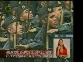 Luego de un juicio en el Perú, el expresidente Fujimori fue