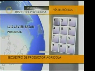 En Portuguesa secuestraron hoy a un productor agrícola cerca