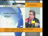 La audiencia para Manuel Rosales se aplazó para el día 11 de