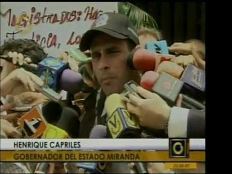 Capriles Radonsky y personas de su gobernación fueron al TSJ