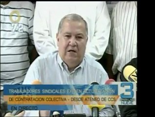 Los trabajadores sindicales llamaron a una jornada de protes