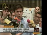 Carlos Ocariz fue a la Fiscalía a denunciar corrupción en la