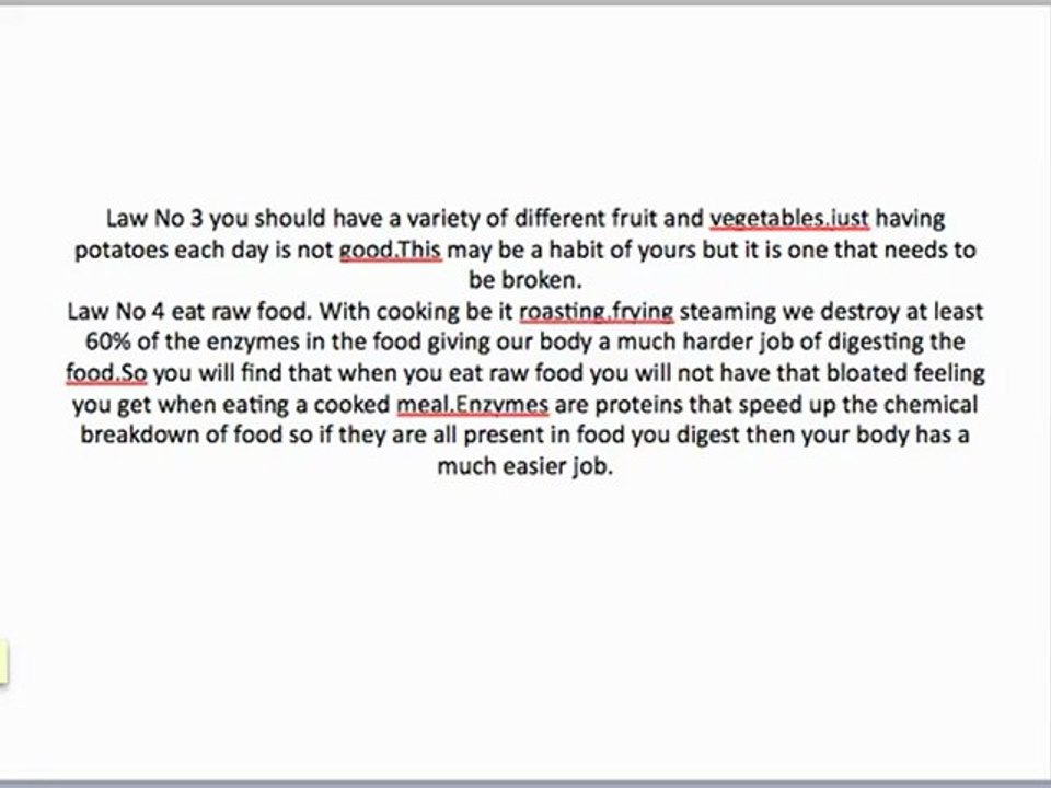 The Nine Dietary laws