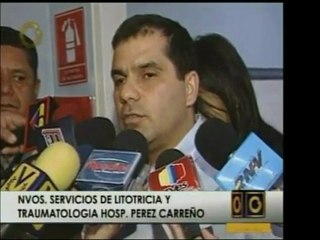 El Hospital Pérez Carreño tiene una nueva sala de liptotrisi