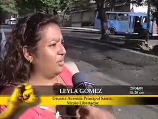 @globovision Los vecinos de Sarria sufren por la gran cantid