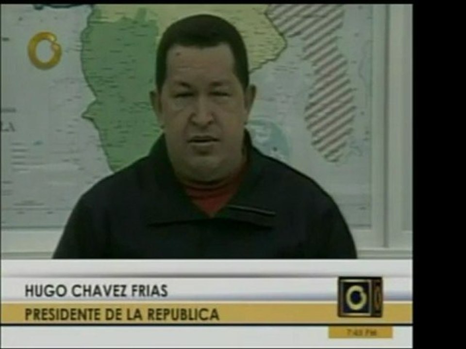 Chavez y Rafael Ramírez anunciaron que se expropiarán todos