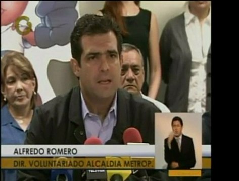 Voceros del Voluntariado de la Alcaldía Metropolitana, alert