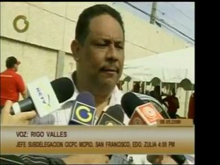 En una marcha oficialista en apoyo a las tomas de empresas r