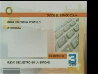 En el Estado Zulia hubo un nuevo secuestro. La víctima esta