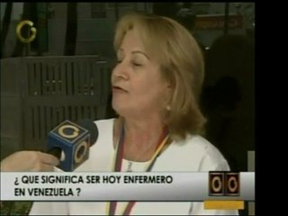 En el Día de la Enfermería, practicantes de enfermería dan s