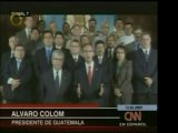 El Presidente de Guatemala, Álvaro Colón, es acusado por un