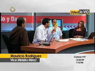 Usted lo Vió: Viceministro del Minci habla sobre "pena de mu
