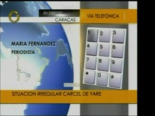 Hay una situación irregular en la cárcel de Yare, donde apar