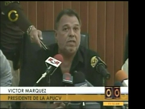 El FCU y la Asociación de Profesores de UCV, llamaron a marc