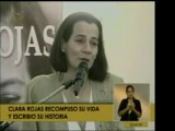 Clara Rojas, política colombiana y ex rehén de las FARC, vin