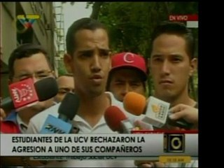 Voceros del M28 de UCV rechazaron la violencia contra uno de