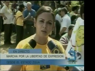 En el Zulia se realiza una marcha con la presencia de comuni