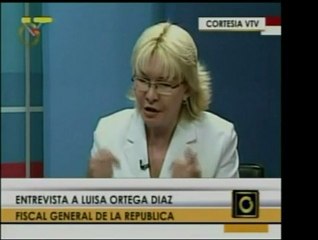 La Fiscal Luisa Ortega Díaz anunció que habrá citaciones y m