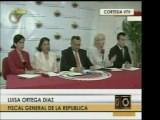 La Fiscal Luisa Ortega Díaz informó que se activó el mecanis