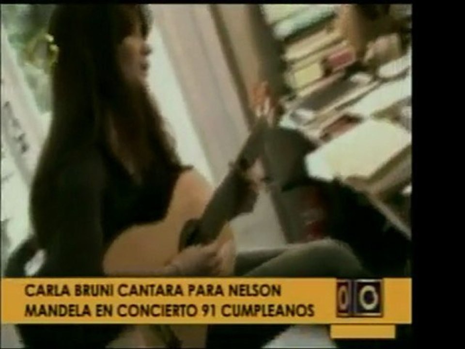 La cantante francesa Carla Bruni cantará en el cumpleaños de