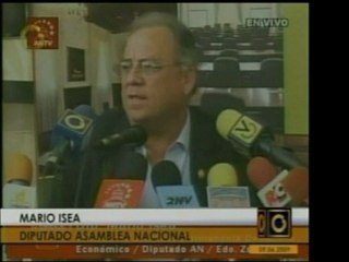 El dip. Mario Isea dijo que se profundizarán las averiguacio