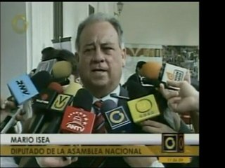 El dip. Mario Isea no irá a Fiscalía como lo anunció. Dijo q