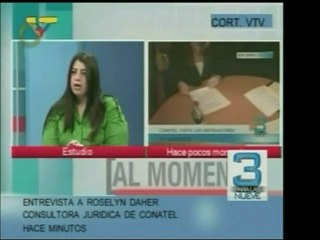 La consultora jurídica de CONATEL explicó a VTV en qué consi