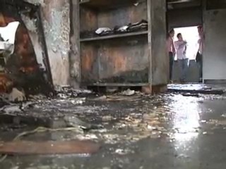 @globovision Imagenes del incendio en la UCV