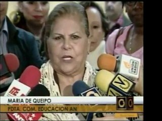 La Comisión de Educ. de la AN recibió a la Asoc. Venezolana