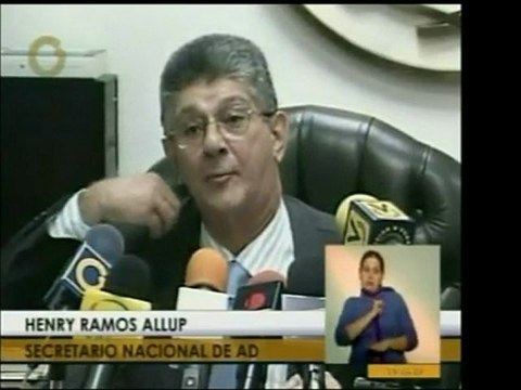 Ramos Allup dijo que no se cerraría Globovision por el costo