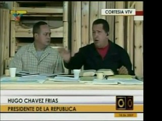 El Pdte. Chavez dijo que en los medios privados no hay liber
