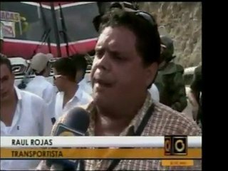 Más detalles acerca de la protesta de transportistas que tra