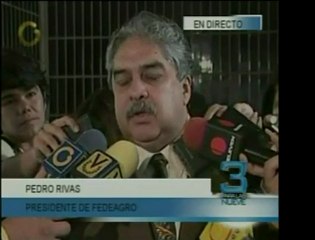 Pedro Rivas, pdte. de Fedeagro, reaccionó respecto a la regu