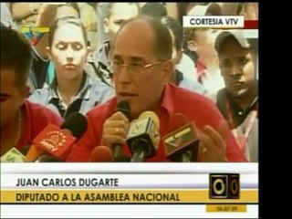 El dip. Juan Carlos Dugarte denunció malversación de fondos