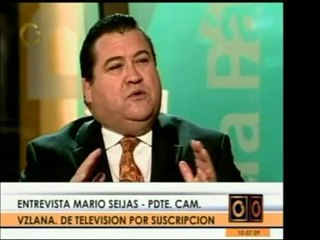 El dir. de la Cámara Venezolana de Televisión por Suscripció