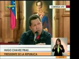 Hugo Chavez dijo que la reunión Zelaya-Micheletti auspiciada