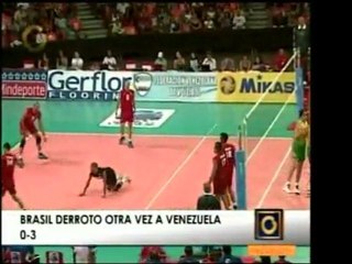 En el clasificatorio de Volleyball masculino Venezuela cayó