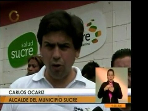 Declaraciones del alcalde de Sucre, Carlos Ocariz, respecto