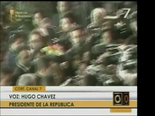 El Presidente Chavez aseguró que Estados Unidos está detrás