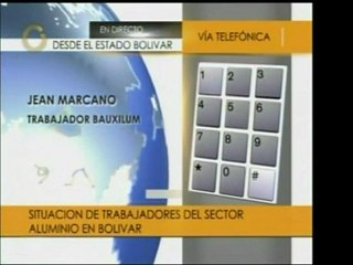 Trabajadores del aluminio en Bolívar rechazaron el epíteto d
