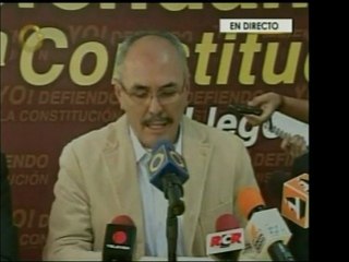 Ismael García y otros diputados expusieron una grabación don