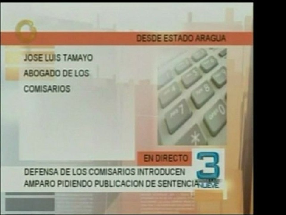 Los comisarios sentenciados por los hechos del 11A reclaman