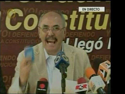 Diputados de Podemos dijeron que se persigue a quienes denun